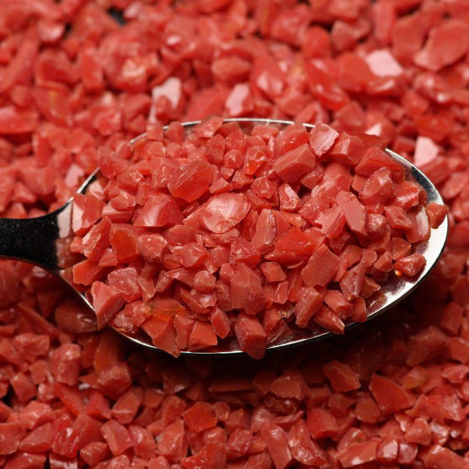 Wissmach Frit 4oz 96-41 Dark Red Opal