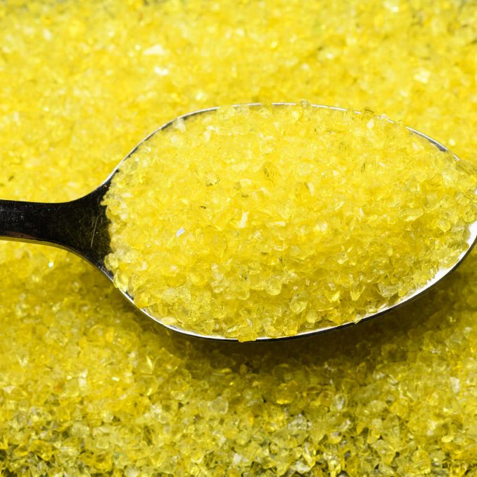Wissmach Frit 4oz 96-59 Yellow Transparent