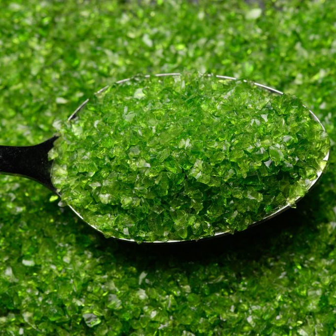 Wissmach Frit 4oz 96-66 Green Transparent