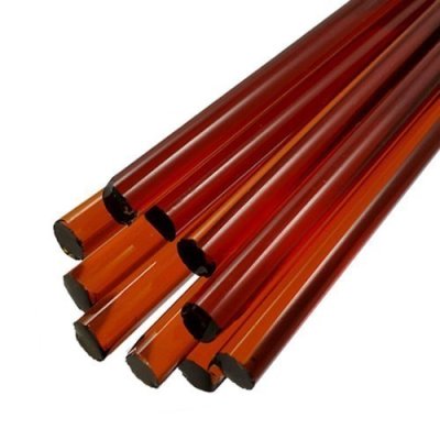 China Color Amber Glass Rods
