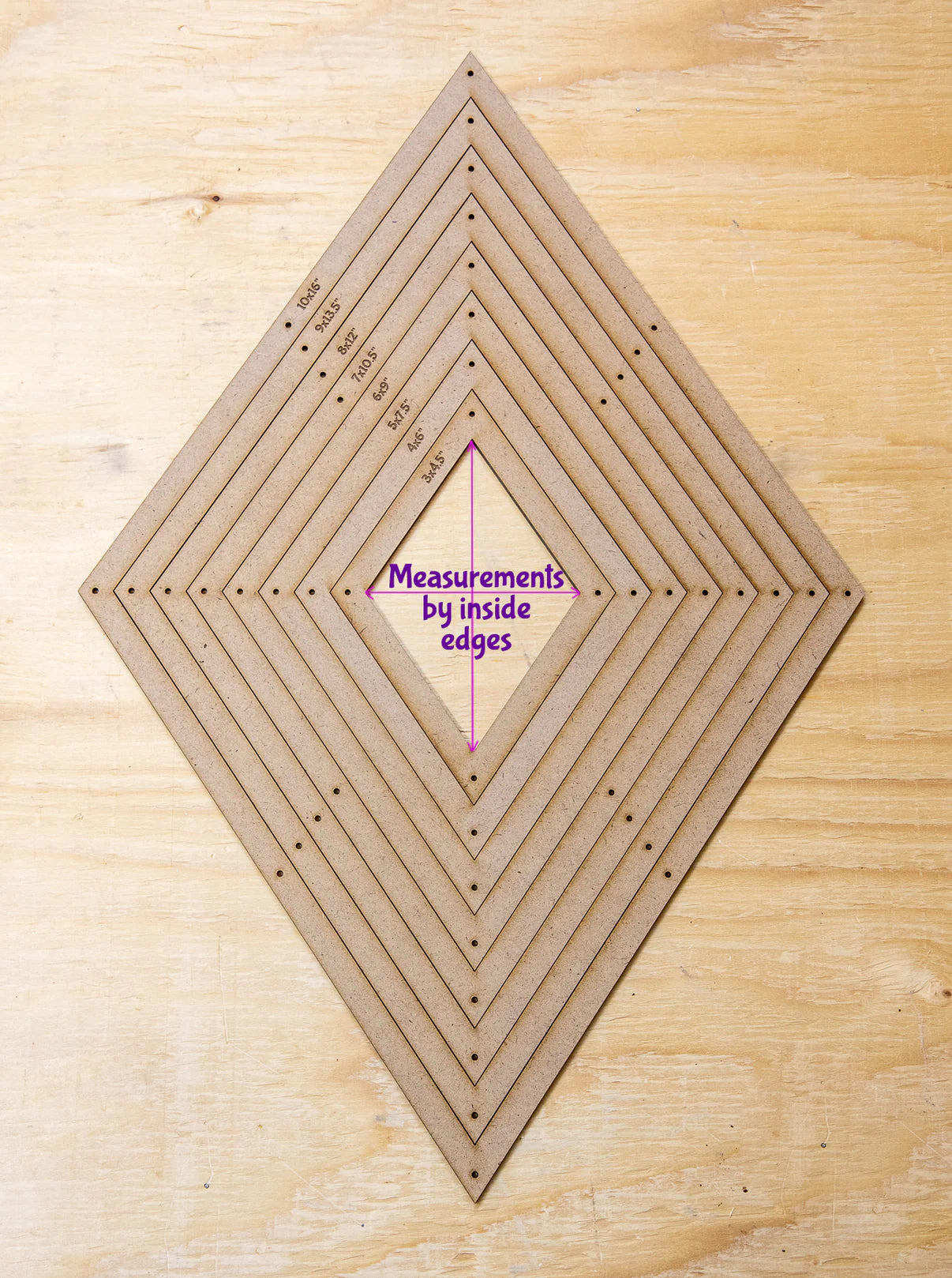 Diamond Layout Frames – Lucent Glass