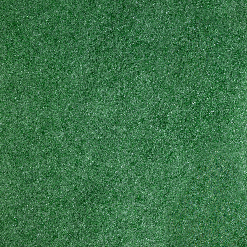 Crushed glass in green.