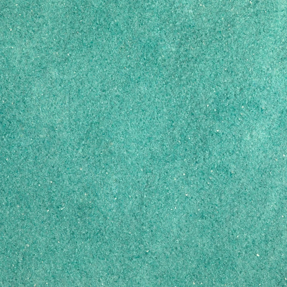 Crushed Glass in blue/green.