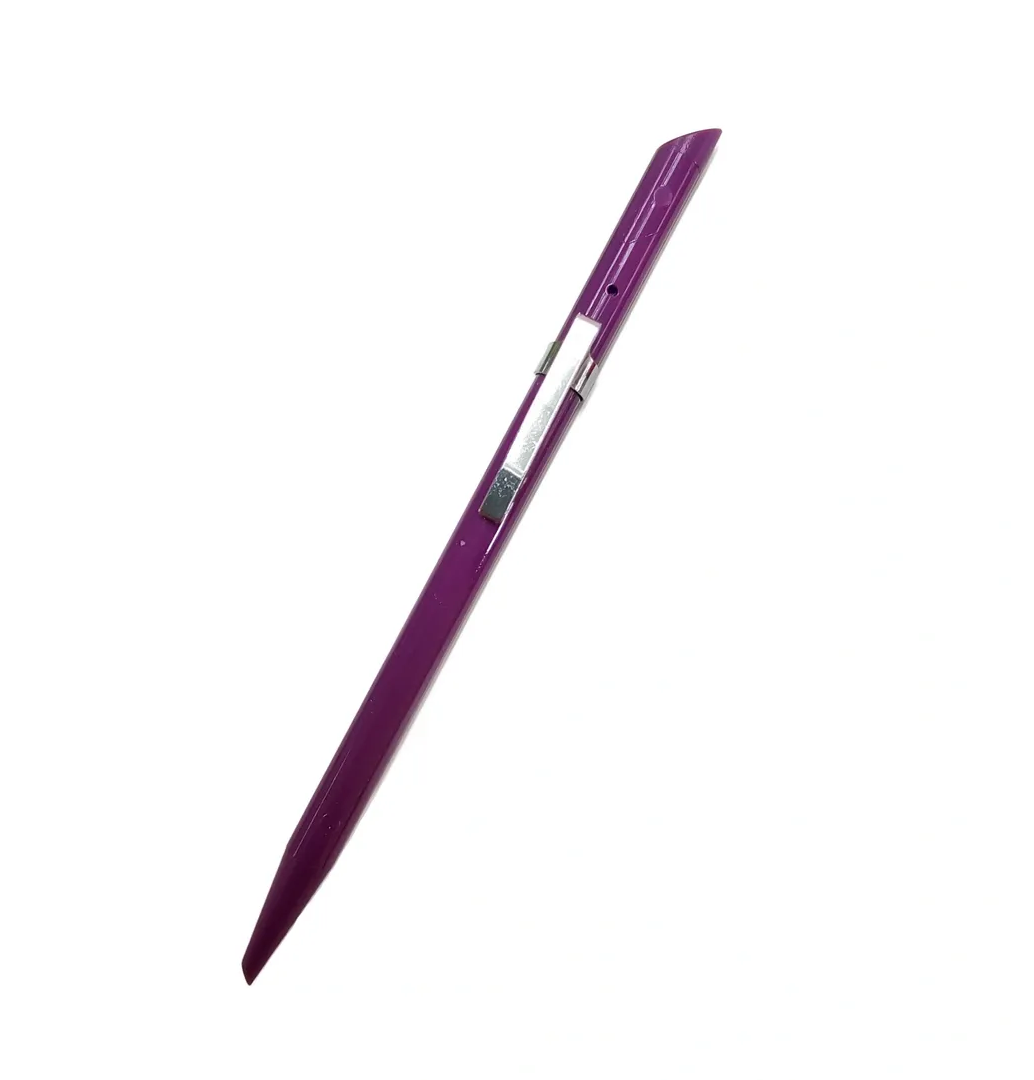 A purple fid'l stick for stained glass.