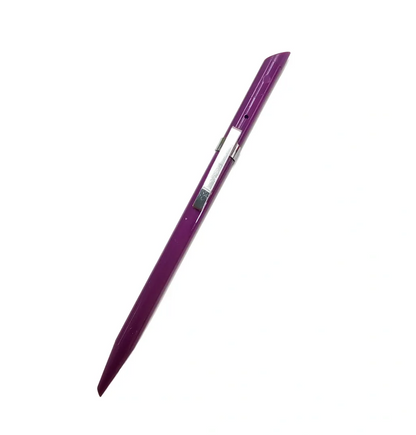 A purple fid'l stick for stained glass.