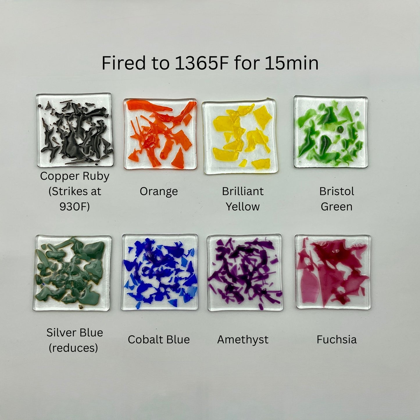 Hand Blown Glass Confetti COE 96