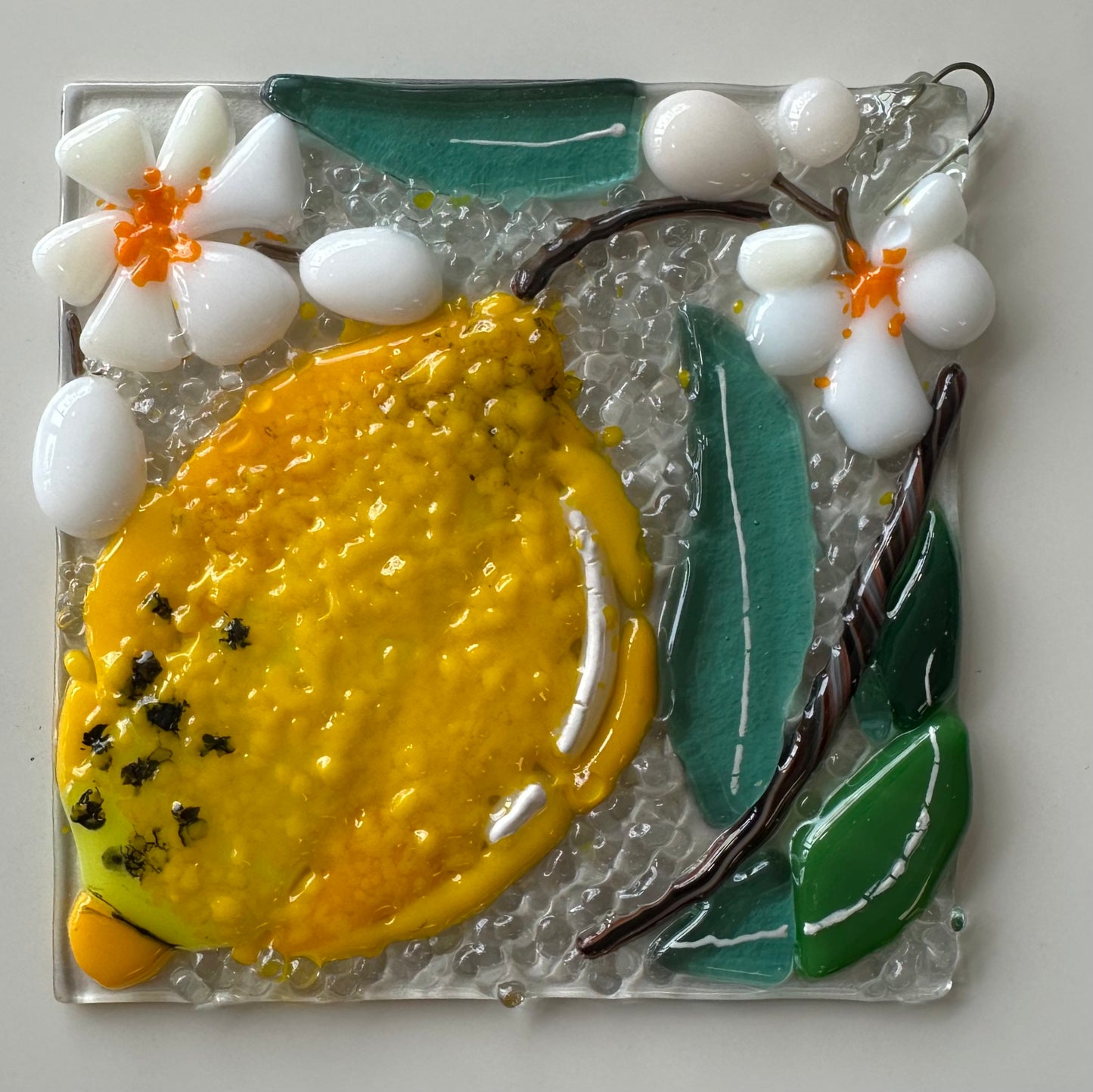 Drop in - Fused glass