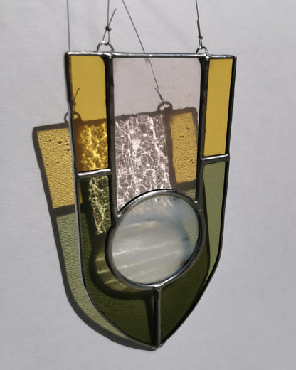 "Monarch" Stained Glass Suncatcher