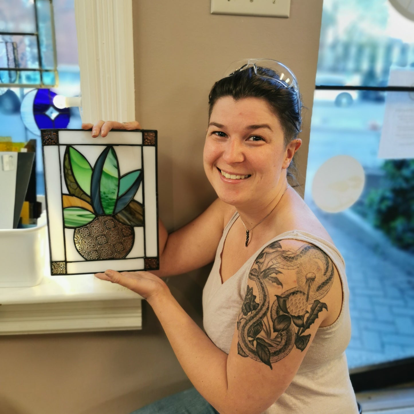 Wednesday nights - Beginner stained glass course