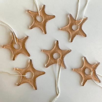 "Star" Fused Glass Ornament