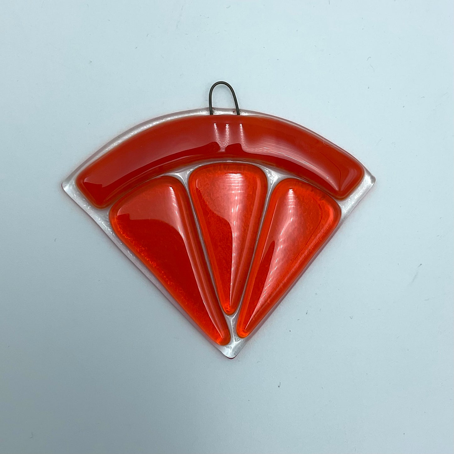"Citrus" Fused Glass Ornament