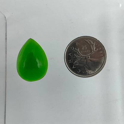 Smooth Flat-back Teardrop 25/18mm Jewel