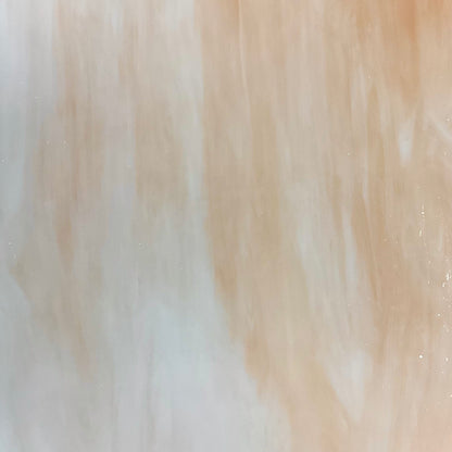 PW 569D Champagne Pink and White Wispy Opal