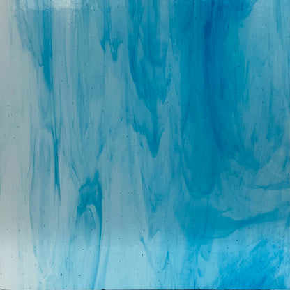 PW 96-44 Clear w/ Sea Blue Streaks Prisma