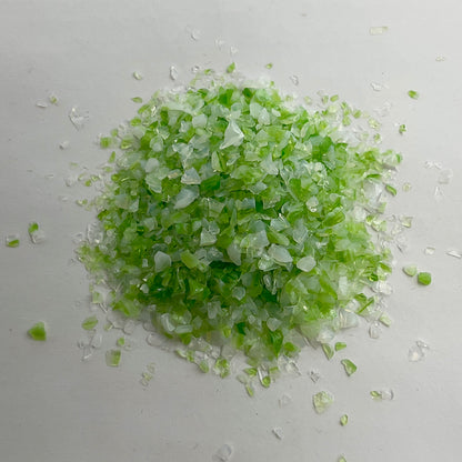 OGT Fern Green & White Opal Dual Tone 7555 System 96 8oz Frit