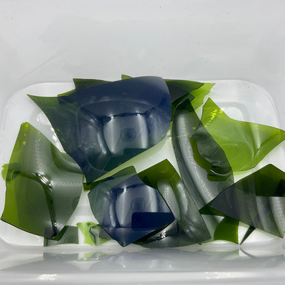 Hand Blown Glass Confetti COE 96