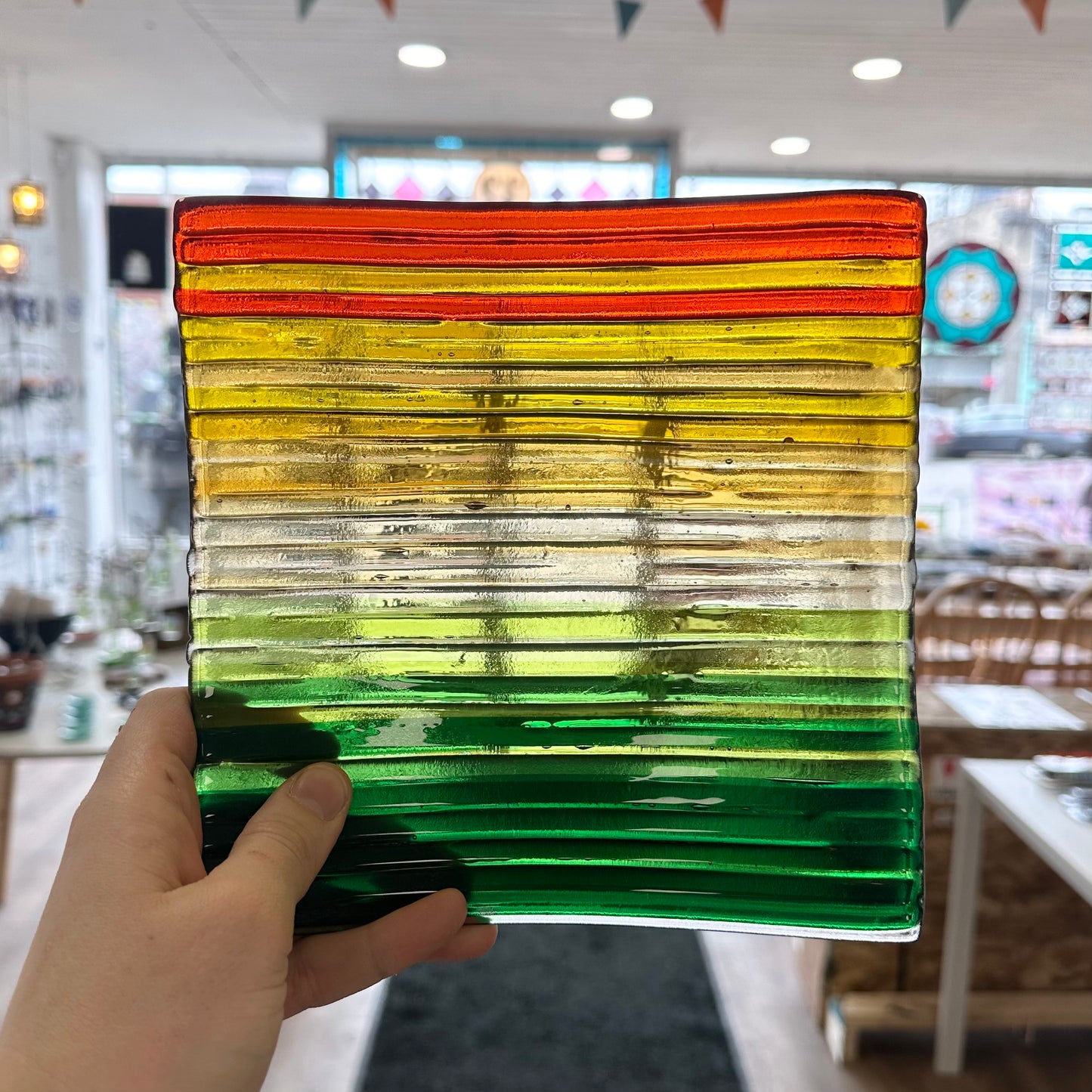 Fused glass colour theory