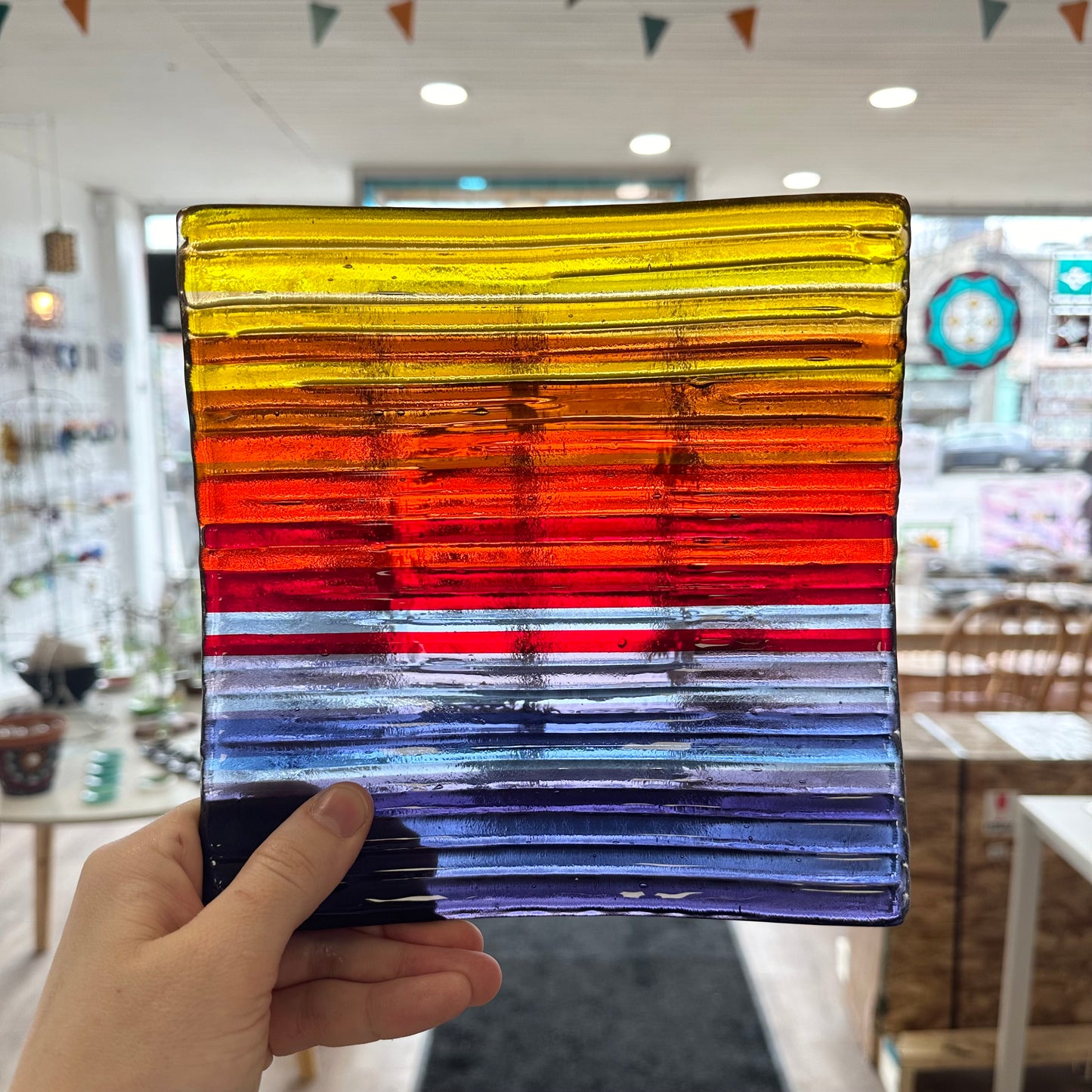 Fused glass colour theory