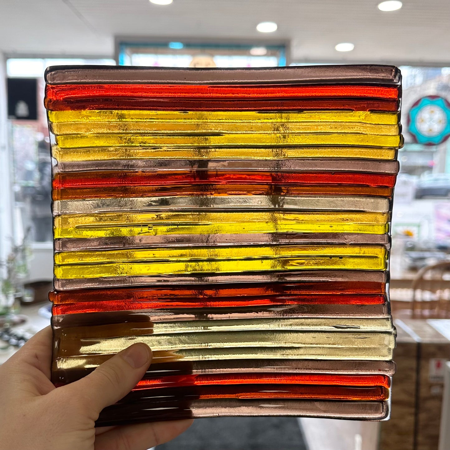 Fused glass colour theory