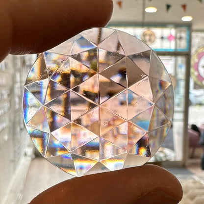Faceted Jewel - Selenium Pink