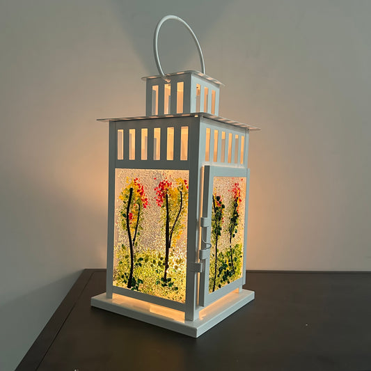 Fused Glass Lantern