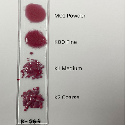 Kugler Opal Dense Rose Frit (K-066)