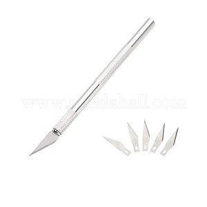 Cutting Knife w/ 4 Replacement Blades