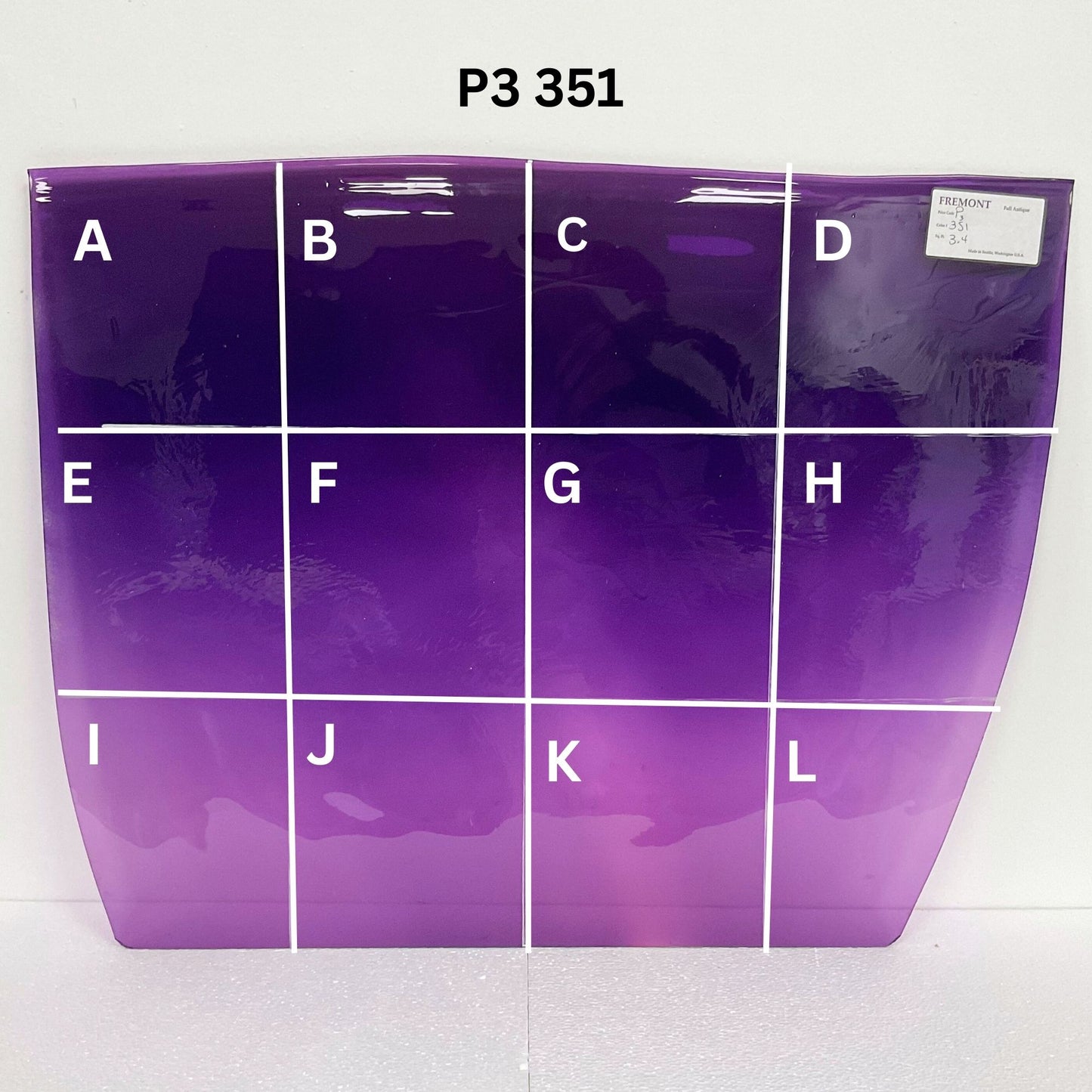 Fremont P3 351 Transparent Purple