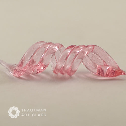 Trautman Art Glass Pink Lollipop Glass Rods
