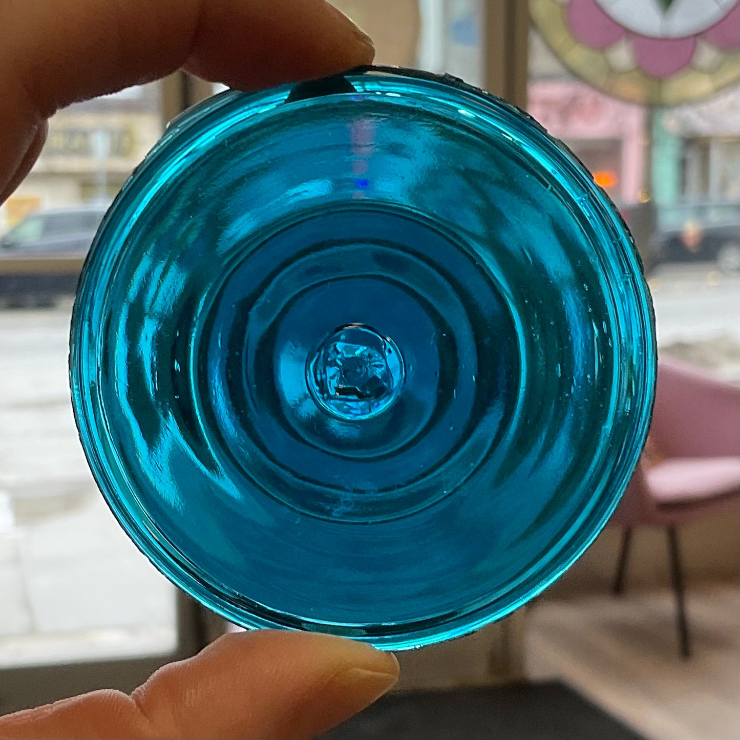 Rondel, Aquamarine