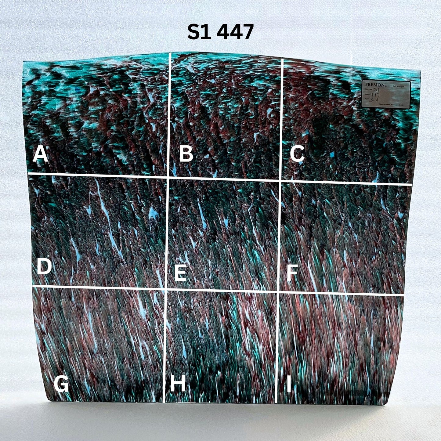 Fremont S1 447 Teal & Red Aventurine