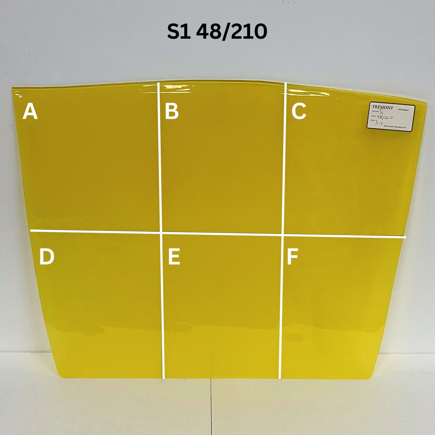 Fremont S1 48/210 Transparent Yellow