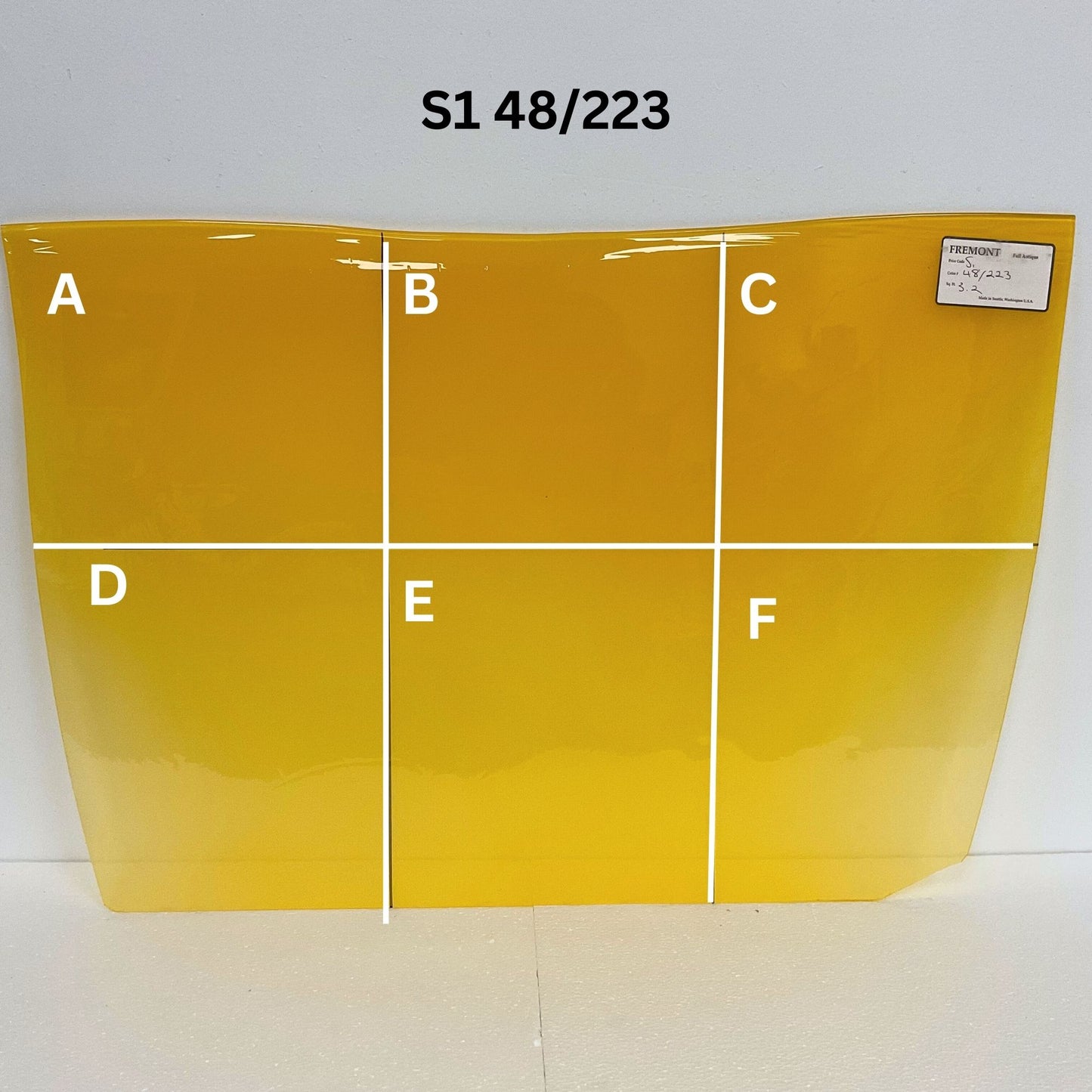 Fremont S1 48/223 Transparent Sunflower Yellow