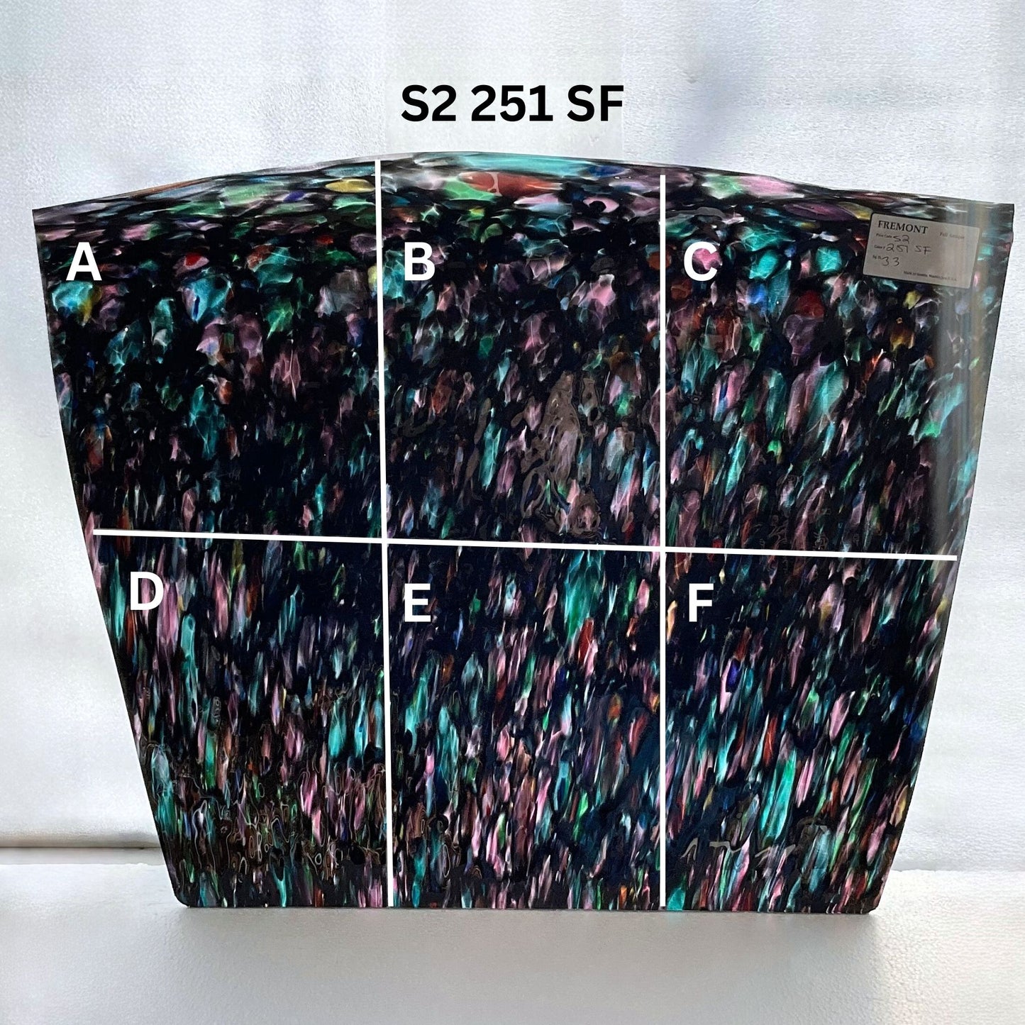 Fremont S2 251SF Black Multicolour Frit