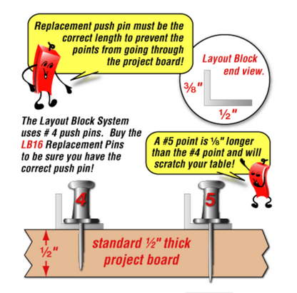 Morton Replacement Push Pins