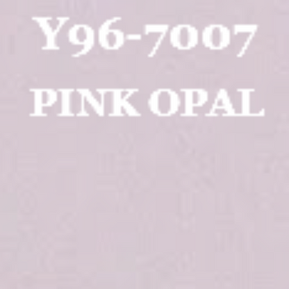 Pink opal art glass.