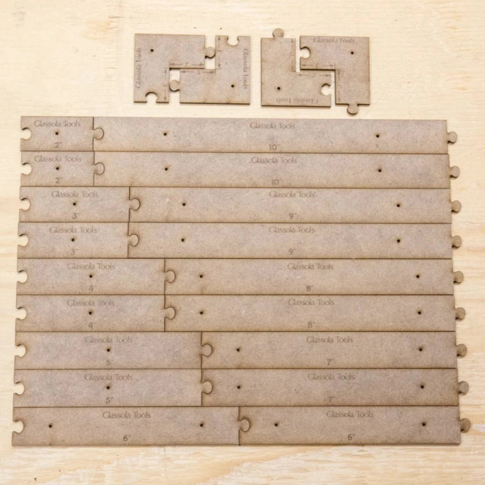 Modular rectangle layout frame kit