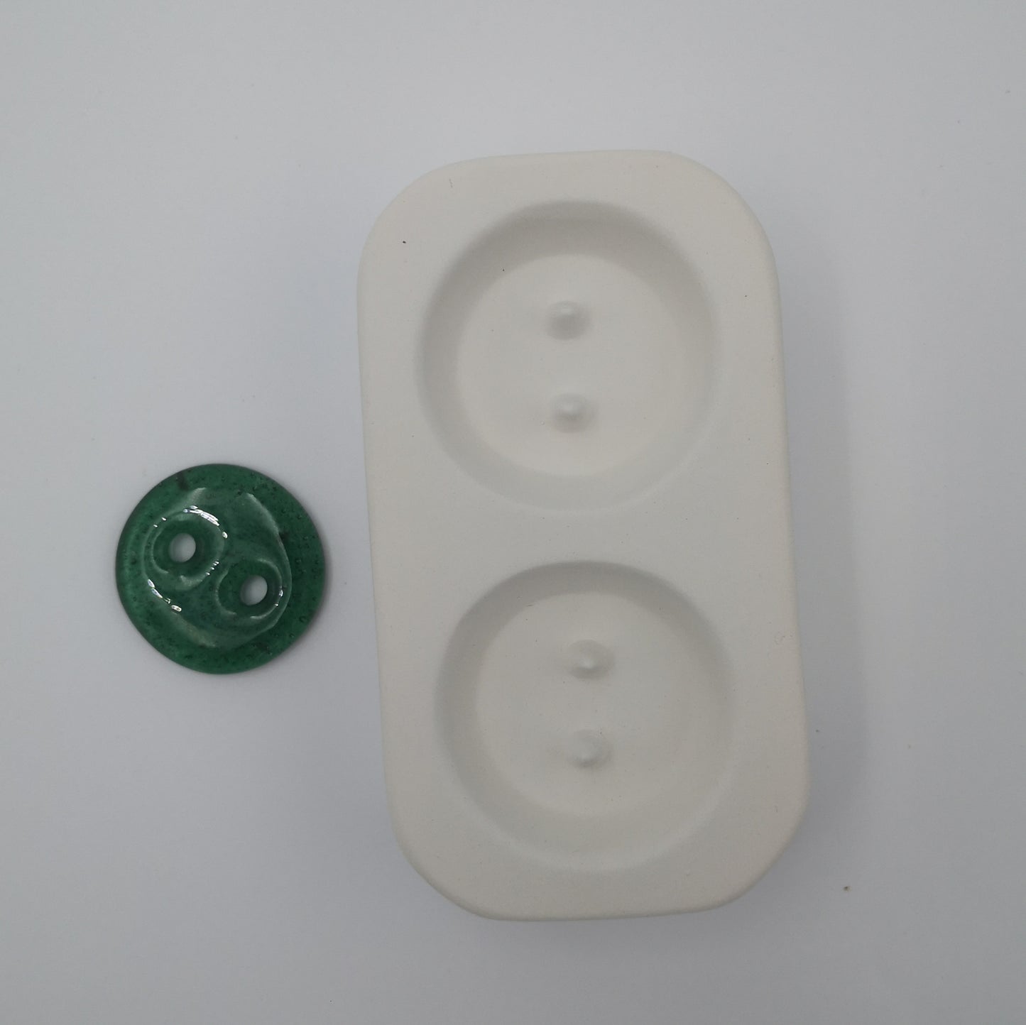 Large Round Button Mold