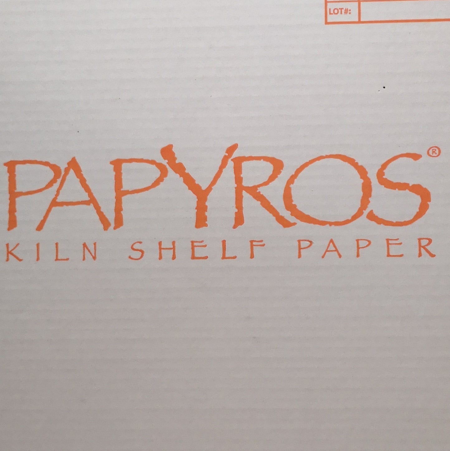 Papyros Kiln Shelf Paper 20.5” Wide - Sold by the foot