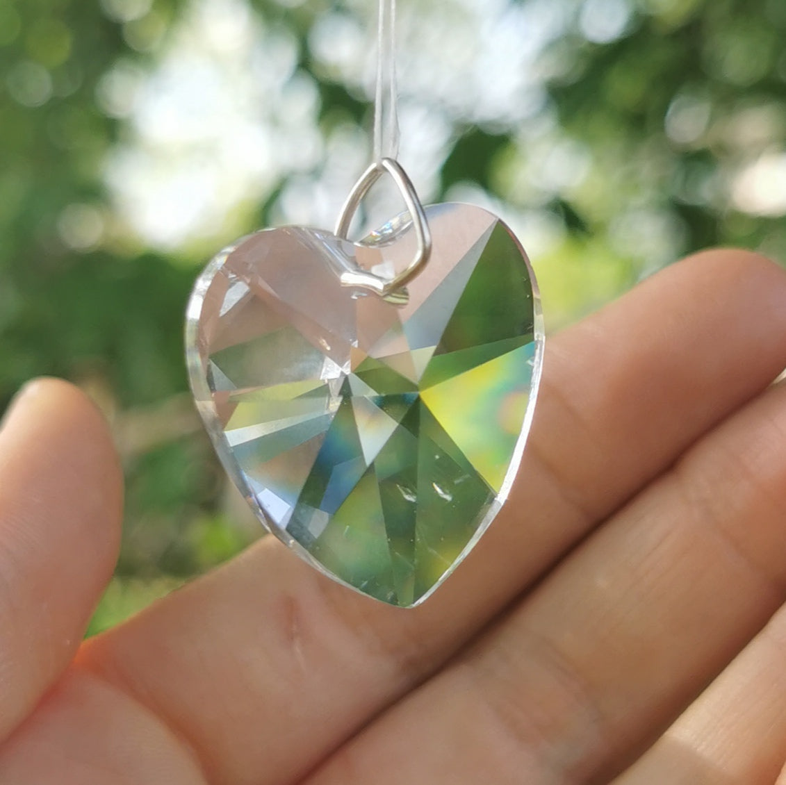 Faceted heart 1