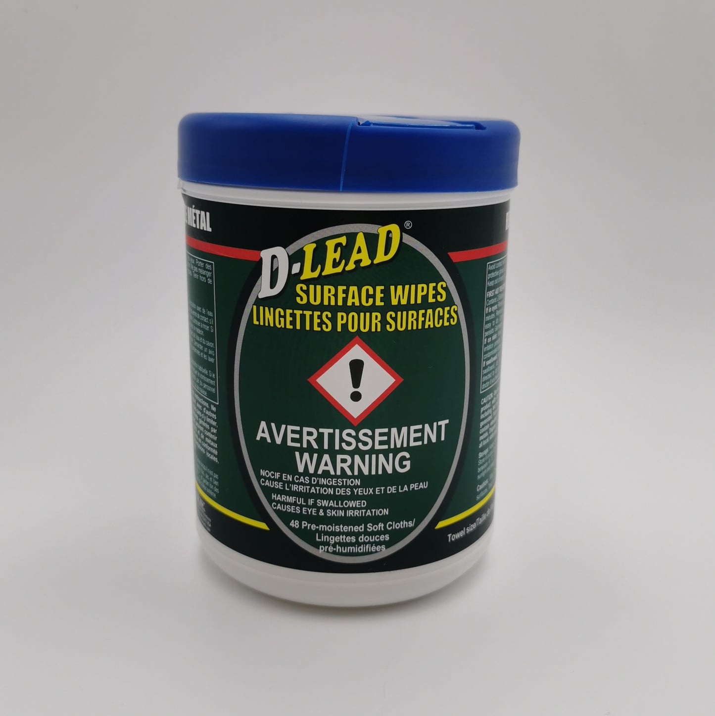 D-lead surface wipes 48 count