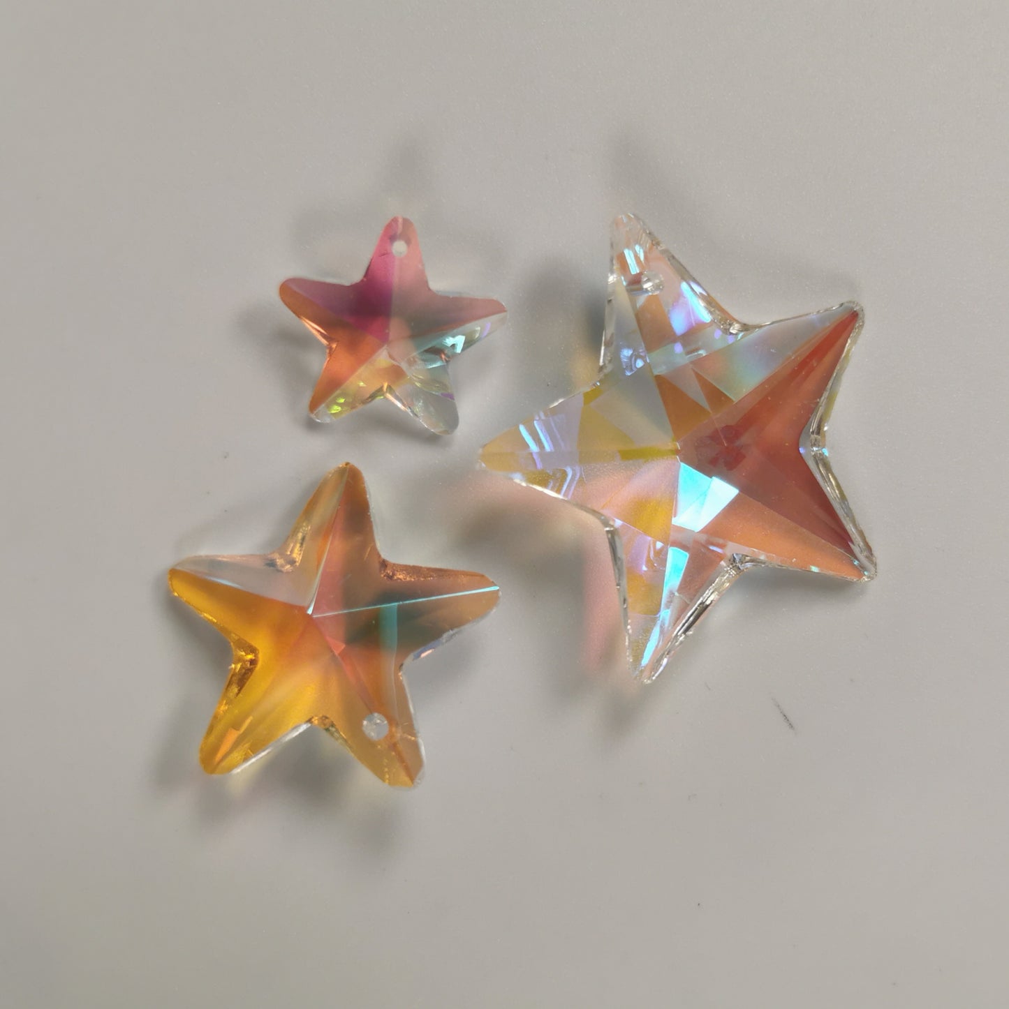 Iridescent star prism- Multiple Options