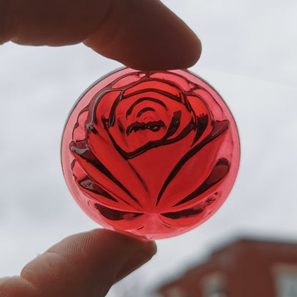 Cranberry Rose Jewel 40mm