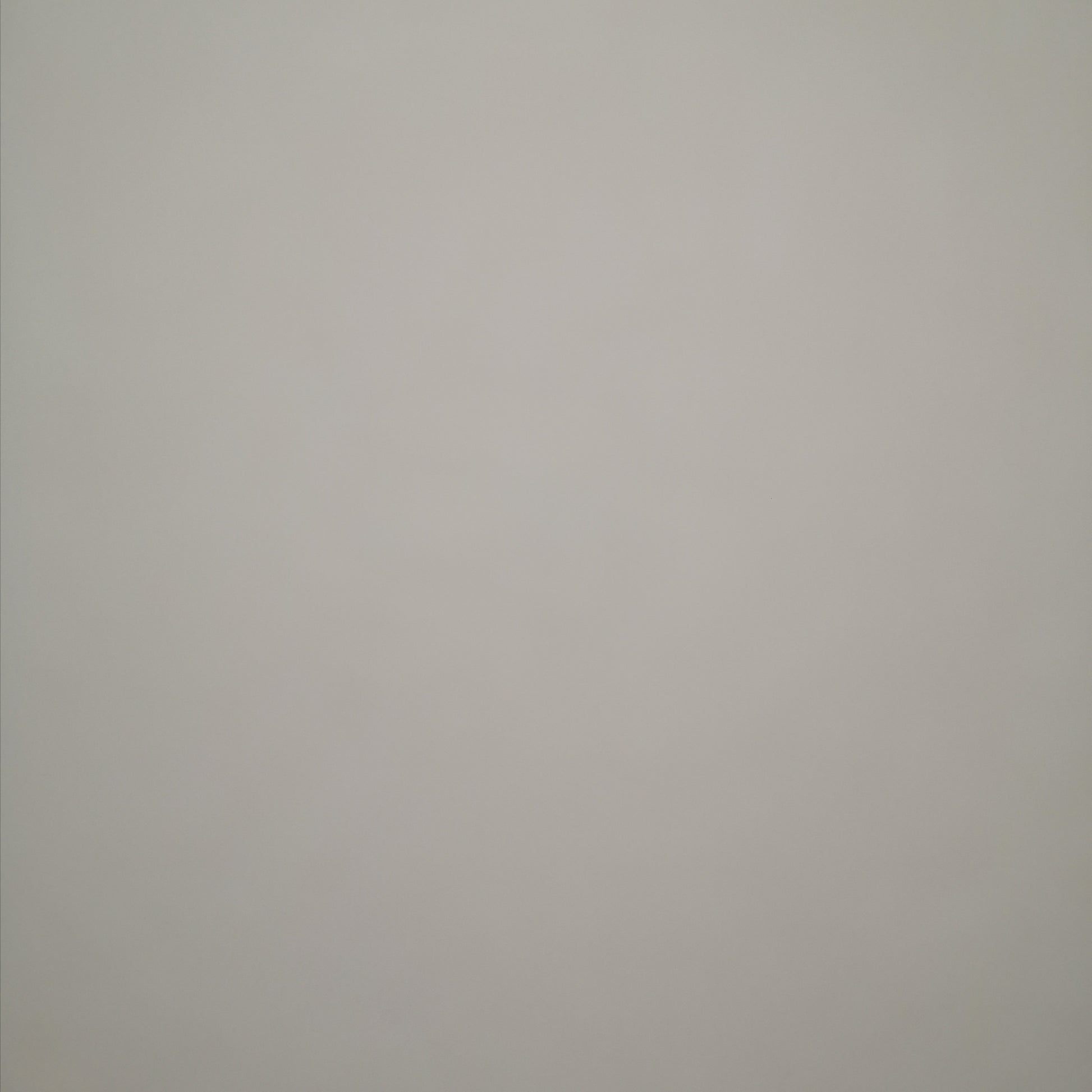A solid white opal sheet of glass.
