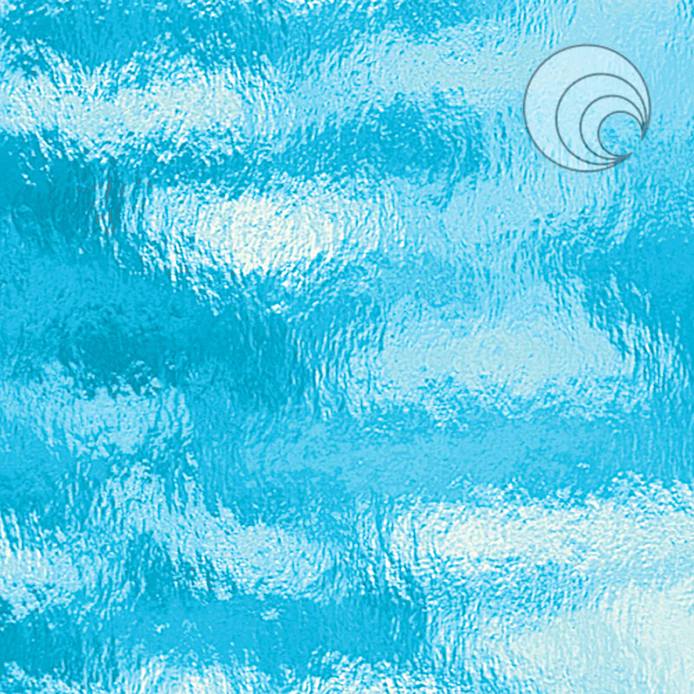 OGT 533-1RR-F Sky Blue Rough Rolled Fusible