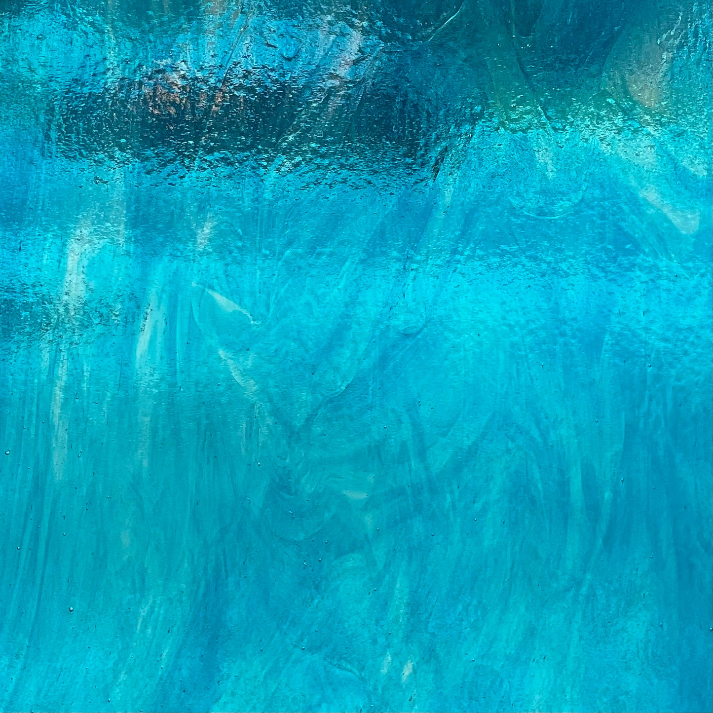 PW 96-45 Sea Blue & Clear Streaky Prisma